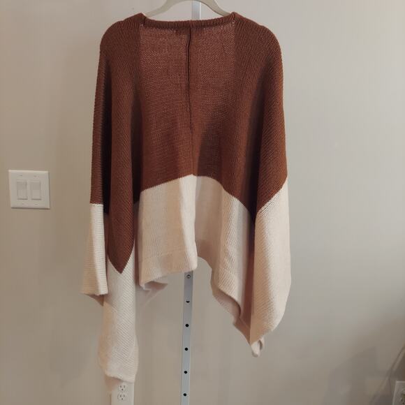 Mustard Seed Sweater Size Small Kimono Cardigan Color Block Boho - Picture 5 of 7